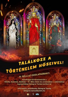 Múzeumpedagógiai foglalkozások iskolásoknak a IV. Béla kiállításon